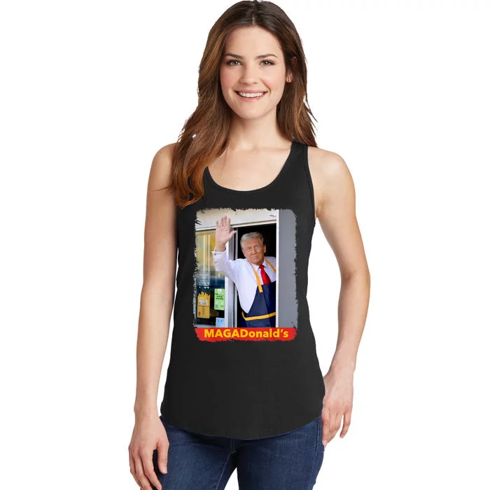 MagadonaldS Trump 2024 Ladies Essential Tank