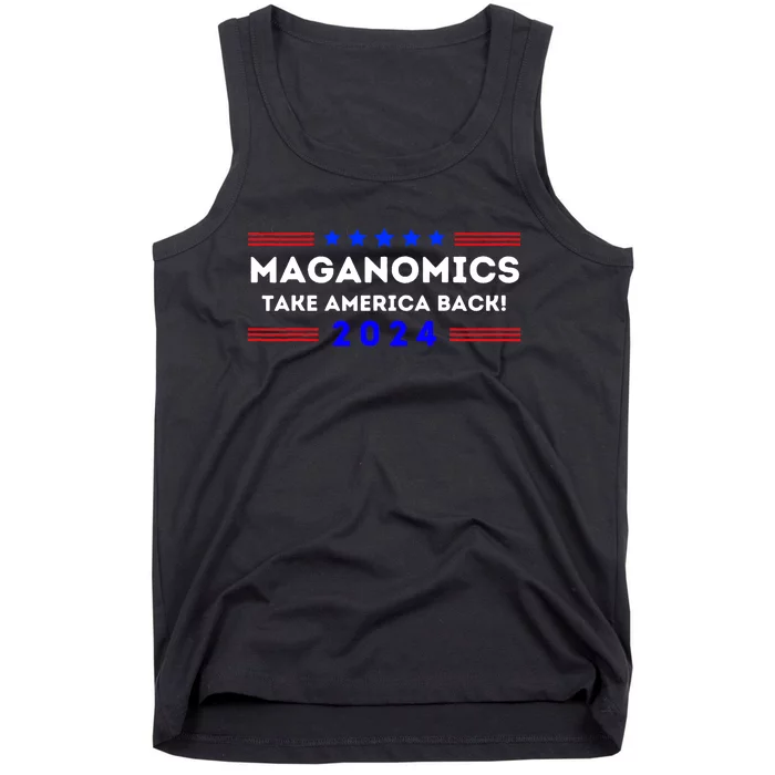 Maganomics Trump 2024 Take America Back Trump Election 2024 Tank Top