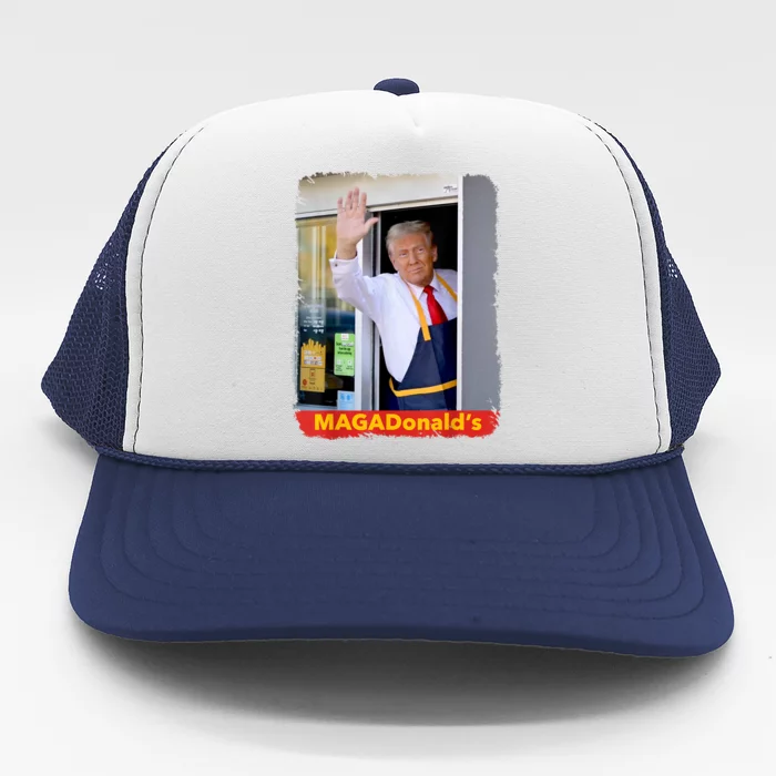 MagadonaldS Trump 2024 Trucker Hat