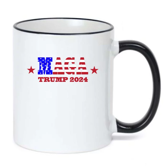 MAGA Trump 2024 Black Color Changing Mug