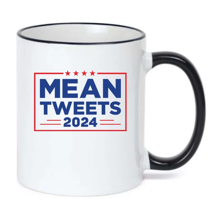 Mean Tweets 2024 Black Color Changing Mug