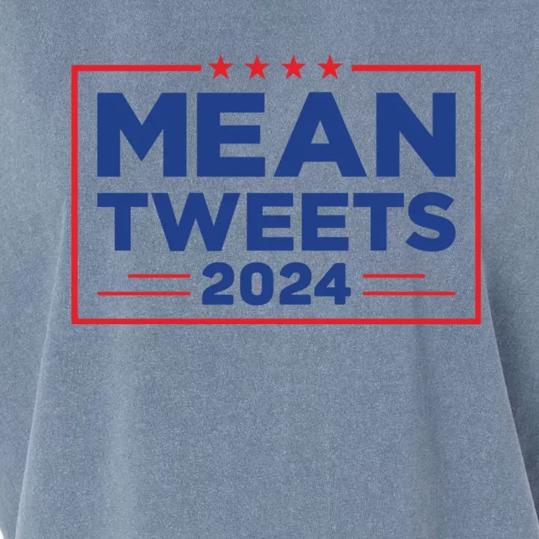 Mean Tweets 2024 Garment-Dyed Women's Muscle Tee