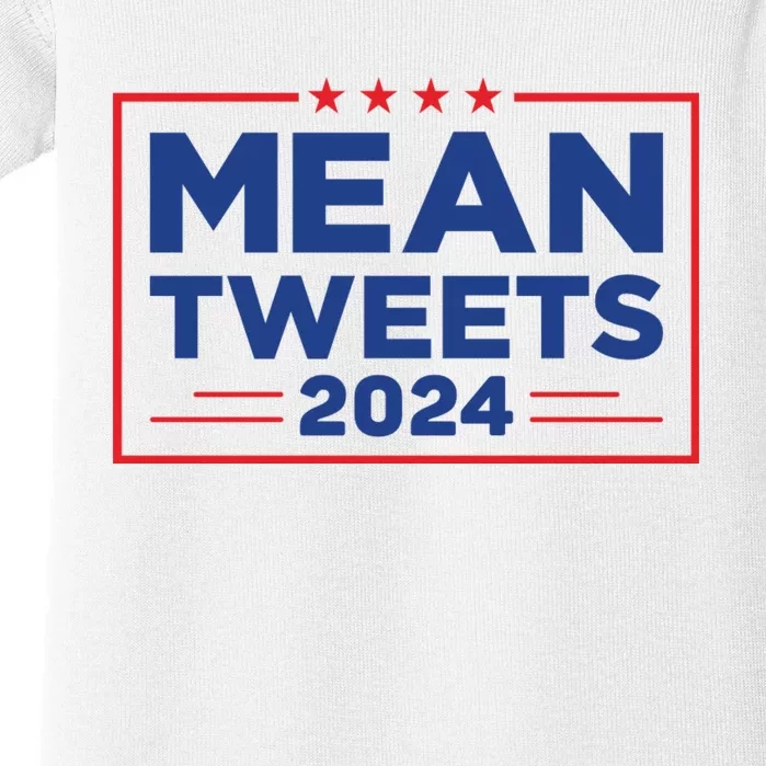 Mean Tweets 2024 Baby Bodysuit