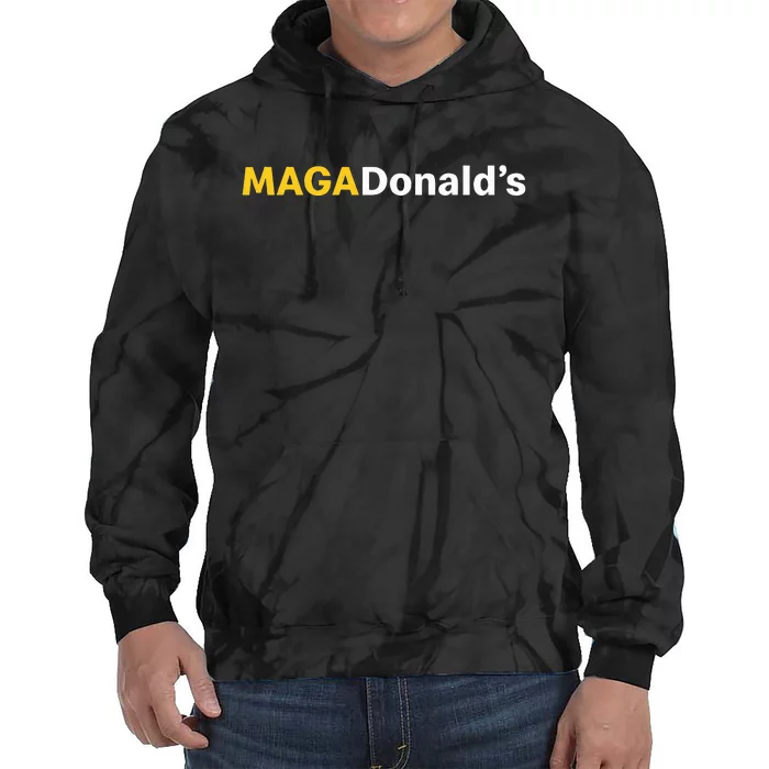 MagadonaldS Trump 2024 Tie Dye Hoodie