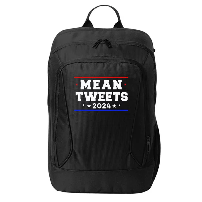 Mean Tweets 2024 Funny Trump City Backpack