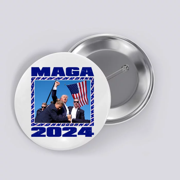 Maga Trump 2024 Button