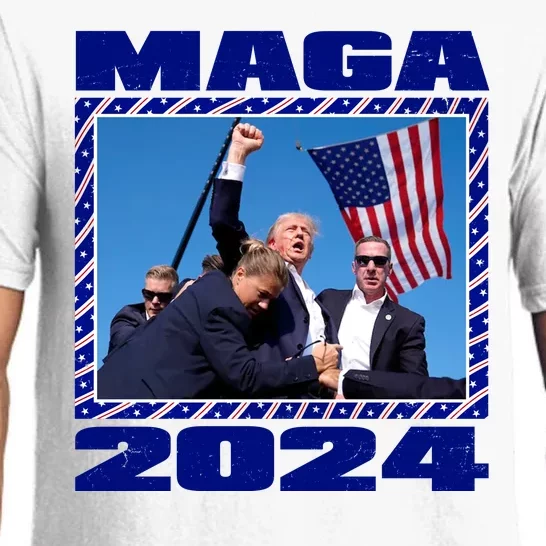 Maga Trump 2024 Pajama Set