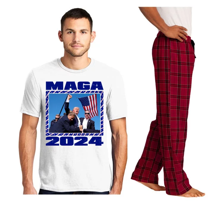 Maga Trump 2024 Pajama Set