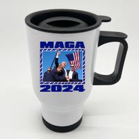 Maga Trump 2024 Stainless Steel Travel Mug