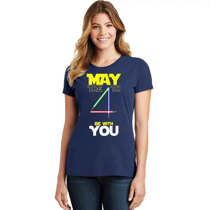 May The 4th Be With You Lightsaber Women's T-Shirt