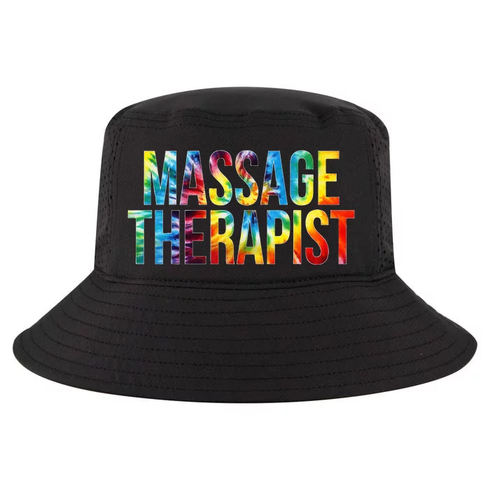 Massage Therapist Appreciation Day Tie Dye Wo For Work Cool Comfort Performance Bucket Hat