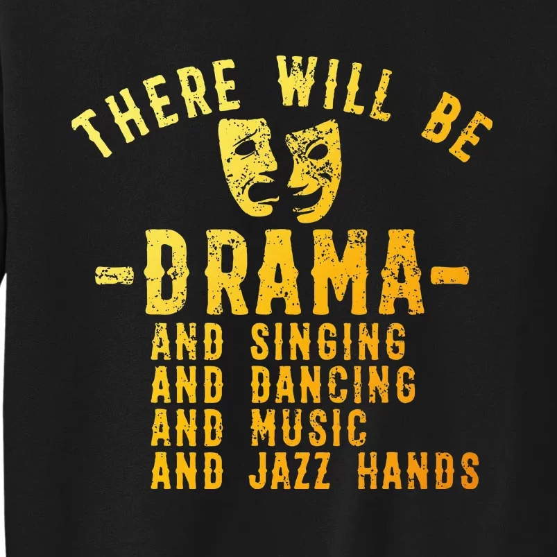 Musical Theatre Art For Women Theater Actor Broadway Sweatshirt