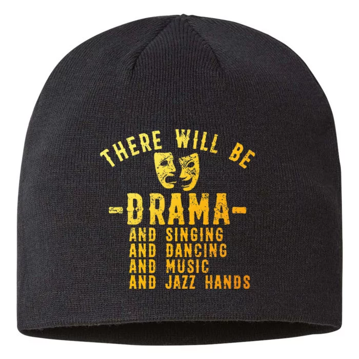 Musical Theatre Art For Women Theater Actor Broadway 8 1/2in Sustainable Knit Beanie