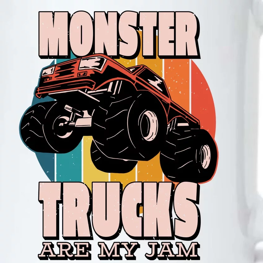 Monster Trucks Are My Jam Black Color Changing Mug