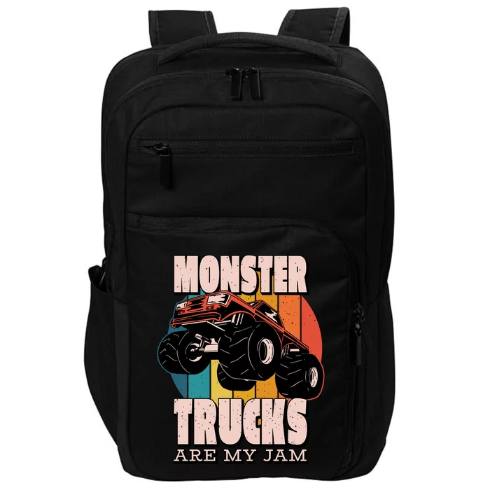 Monster Trucks Are My Jam Impact Tech Backpack