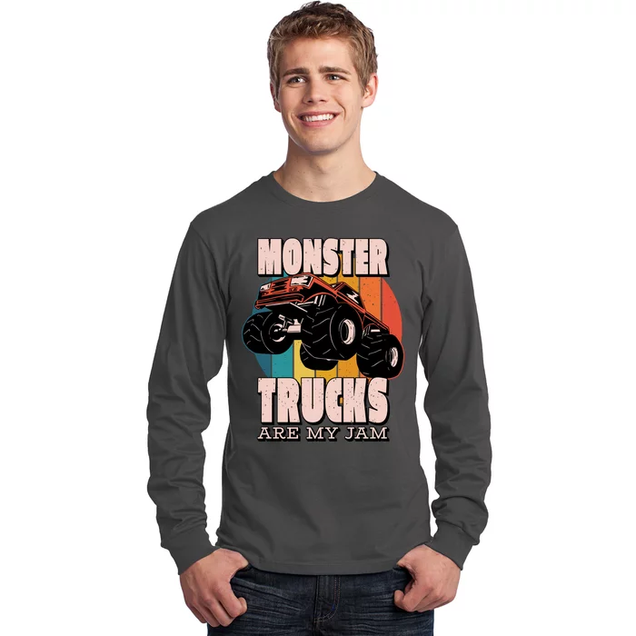 Monster Trucks Are My Jam Long Sleeve Shirt