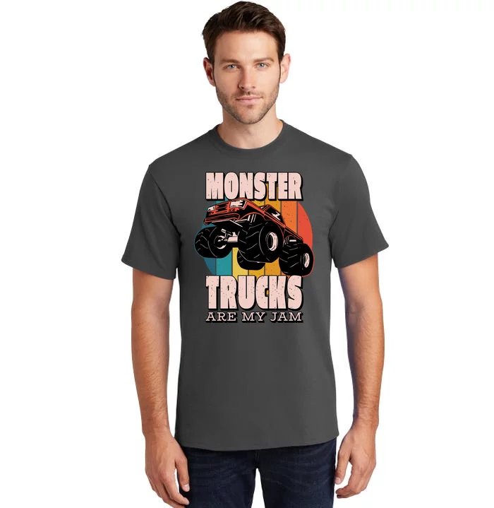 Monster Trucks Are My Jam Tall T-Shirt