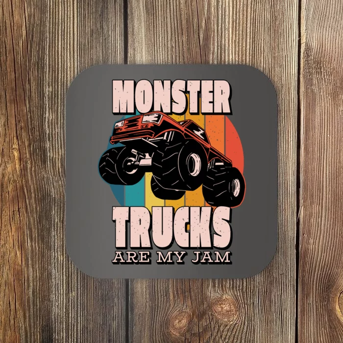 Monster Trucks Are My Jam Coaster