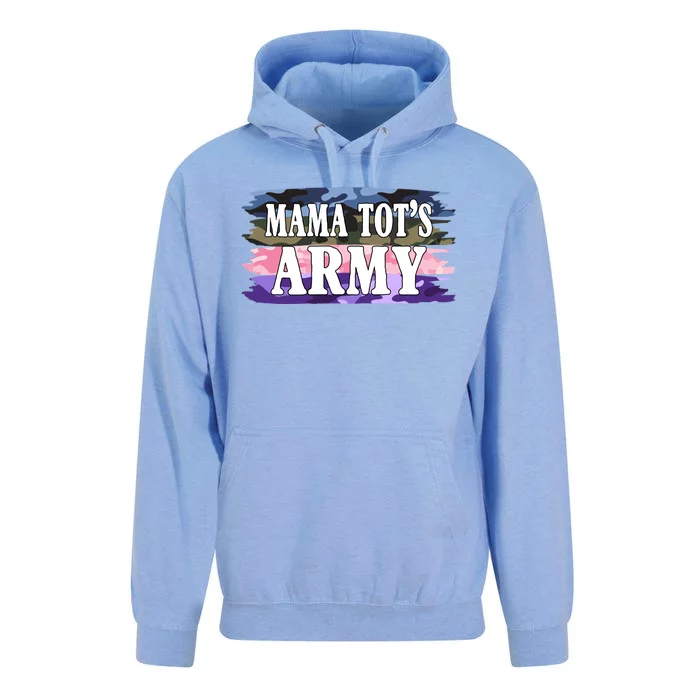 Mama Tots Army Unisex Surf Hoodie