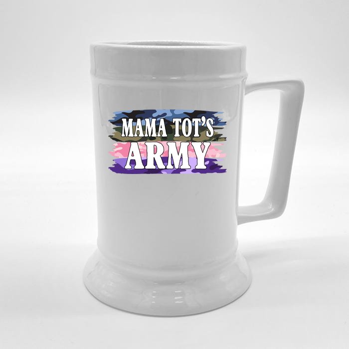 Mama Tots Army Front & Back Beer Stein