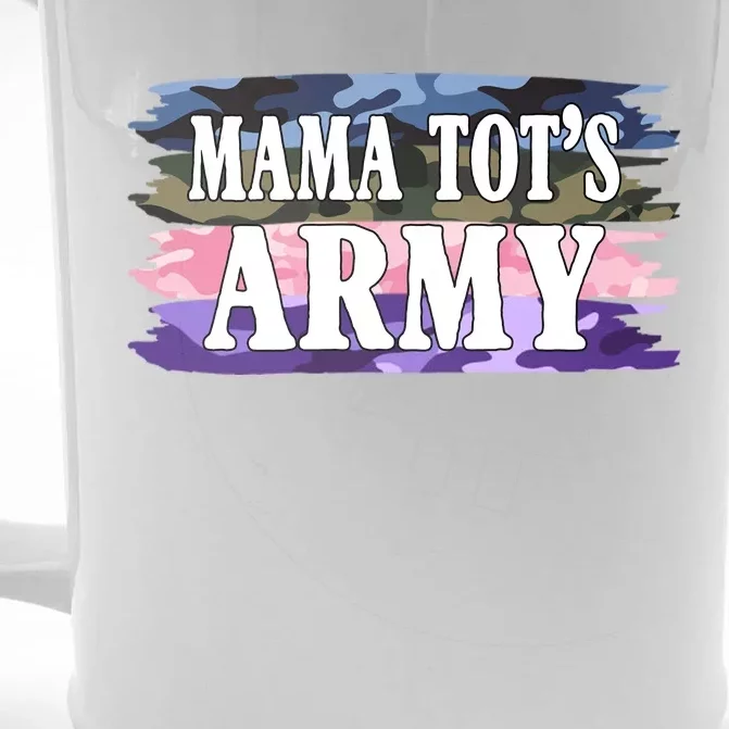 Mama Tots Army Front & Back Beer Stein