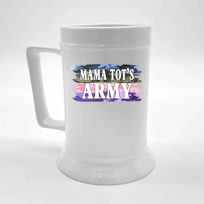 Mama Tots Army Front & Back Beer Stein