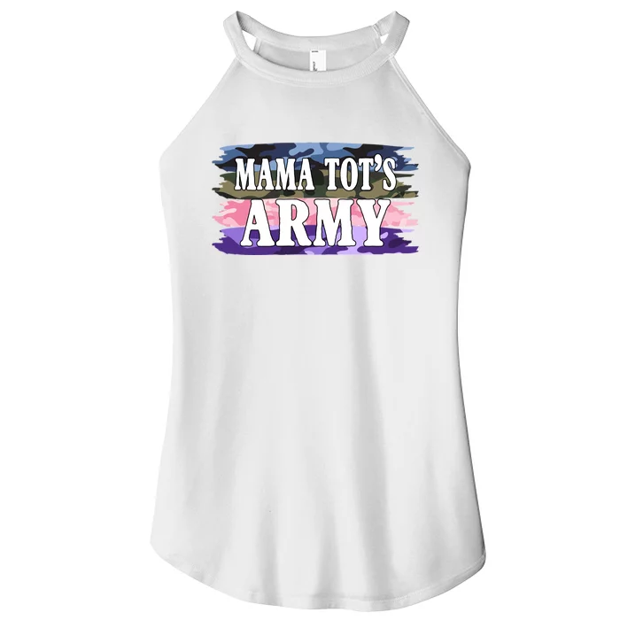 Mama Tots Army Women’s Perfect Tri Rocker Tank