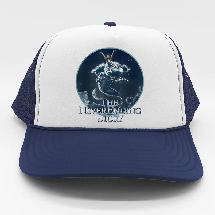 More Then Awesome The Neverending Falkor Funny Story Trucker Hat