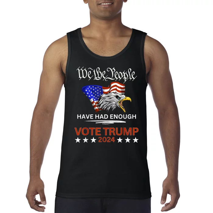 Mean Tweets And Cheap Gas 2024 Support Trump Election Tank Top