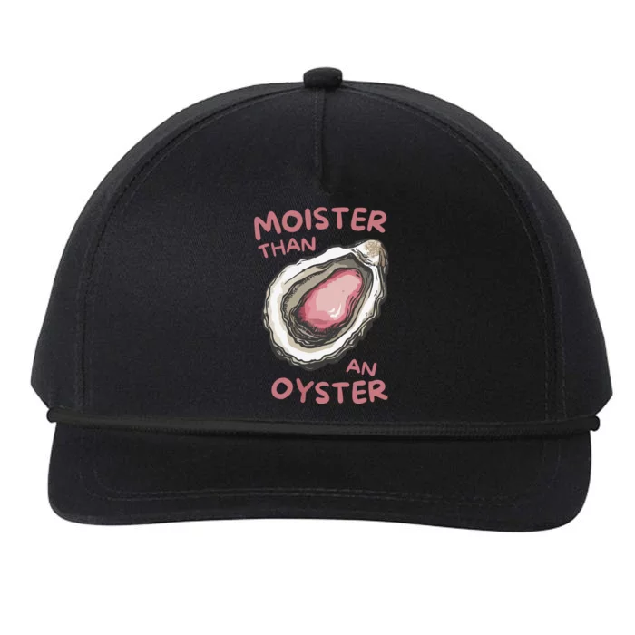 Moister Than An Oyster Snapback Five-Panel Rope Hat