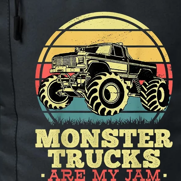 Monster Truck Are My Jam For Monster Truck Lovers Daily Commute Backpack