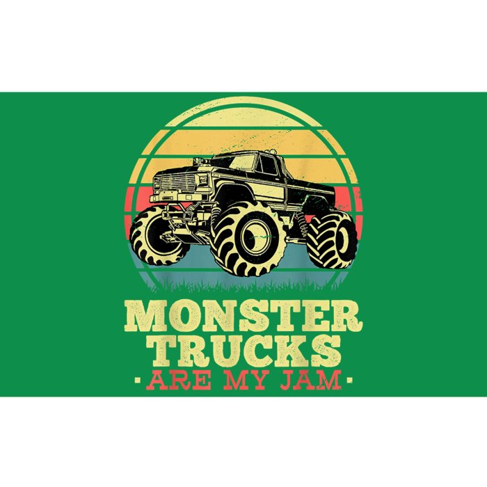 Monster Truck Are My Jam For Monster Truck Lovers Bumper Sticker