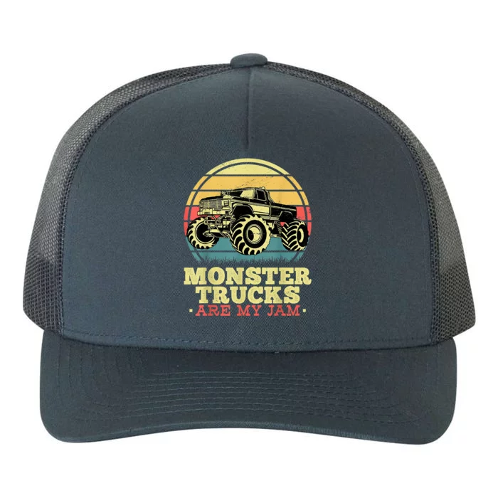 Monster Truck Are My Jam For Monster Truck Lovers Yupoong Adult 5-Panel Trucker Hat