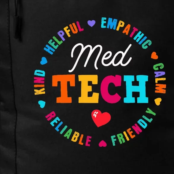 Med Tech Appreciation Week Healthcare Medical Technologist Daily Commute Backpack