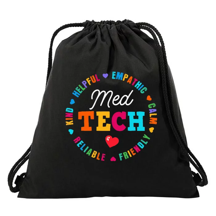 Med Tech Appreciation Week Healthcare Medical Technologist Drawstring Bag