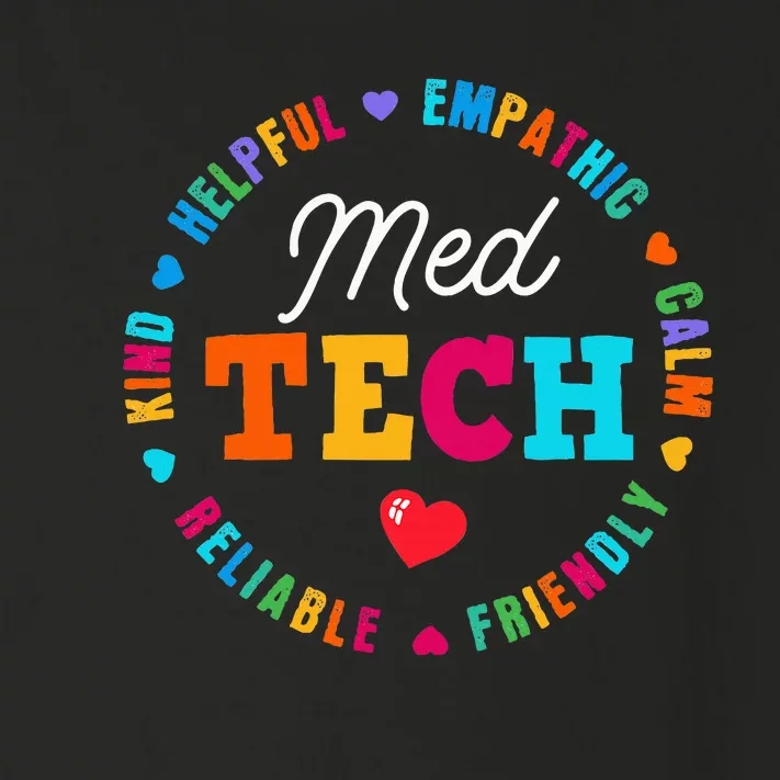 Med Tech Appreciation Week Healthcare Medical Technologist Toddler Long Sleeve Shirt