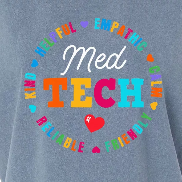 Med Tech Appreciation Week Healthcare Medical Technologist Garment-Dyed Women's Muscle Tee