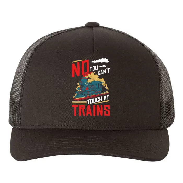 Model Train Accessories Railway Collecting Model Train Owner Yupoong Adult 5-Panel Trucker Hat