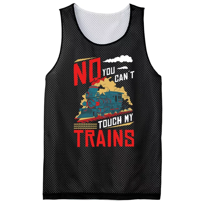 Model Train Accessories Railway Collecting Model Train Owner Mesh Reversible Basketball Jersey Tank