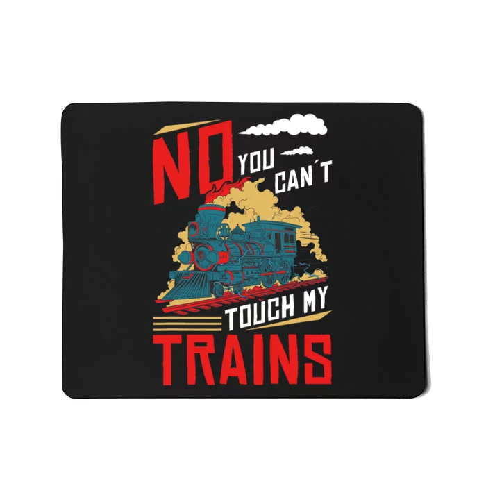 Model Train Accessories Railway Collecting Model Train Owner Mousepad