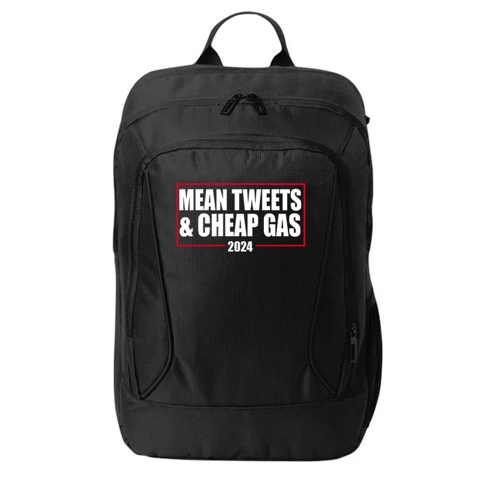 Mean Tweets And Cheap Gas 2024 Pro Trump City Backpack