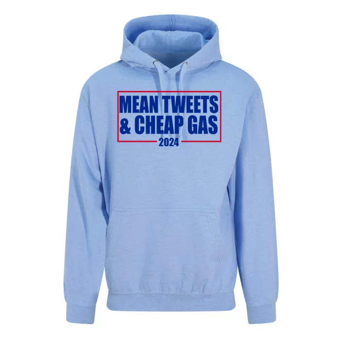 Mean Tweets And Cheap Gas 2024 Pro Trump Unisex Surf Hoodie