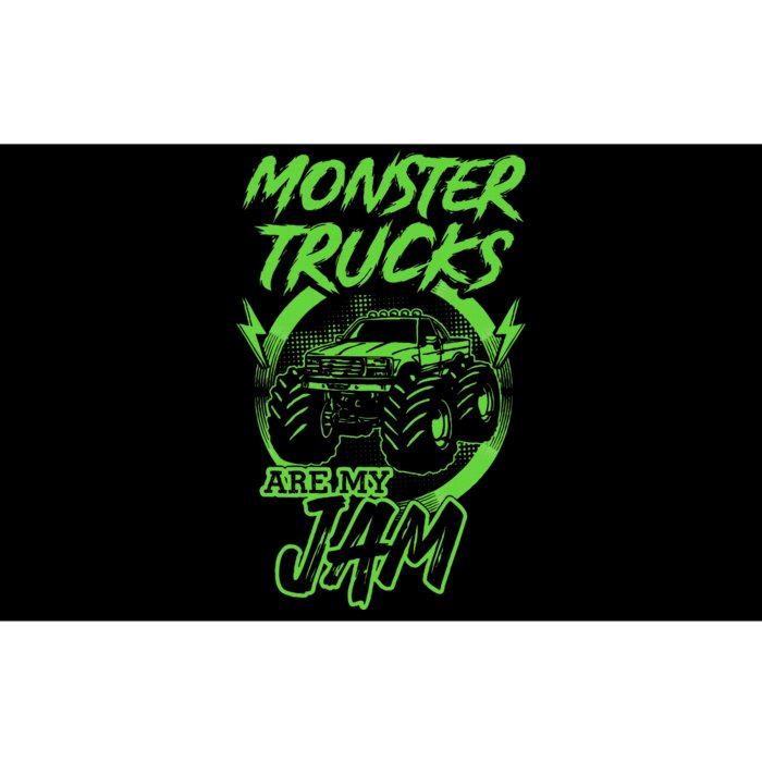 Monster Trucks Are My Jam Rally Bumper Sticker