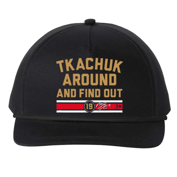 Tkachuk Around And Find Out Florida Hockey Snapback Five-Panel Rope Hat