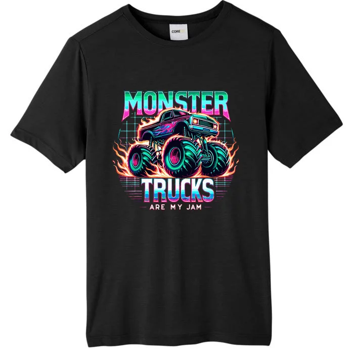 Monster Trucks Are My Jam ChromaSoft Performance T-Shirt