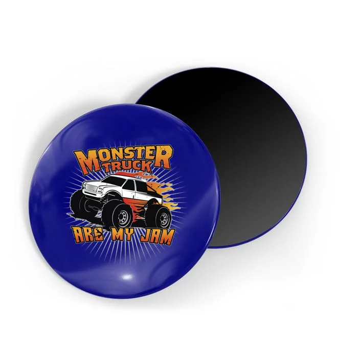 Monster Truck Are My Jam Gift Magnet