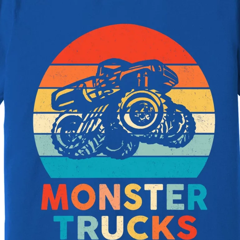 Monster Truck And Adults Cool Gift Premium T-Shirt