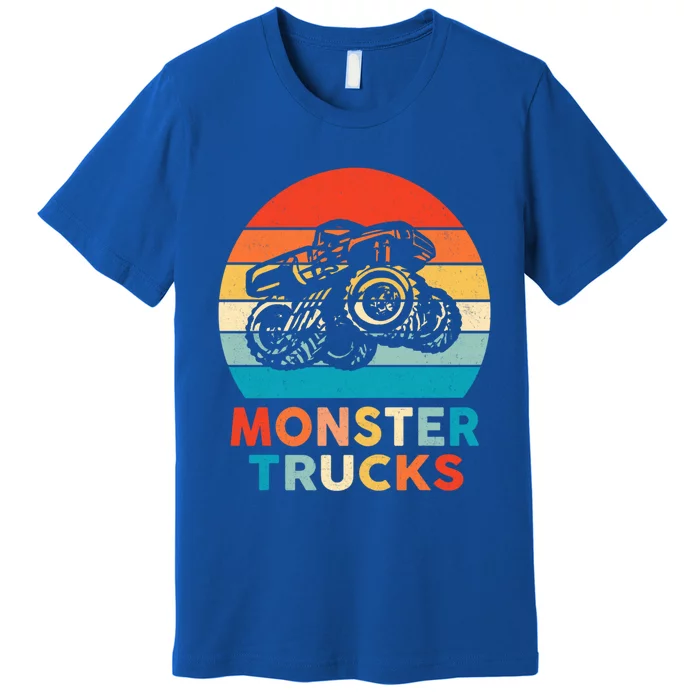 Monster Truck And Adults Cool Gift Premium T-Shirt