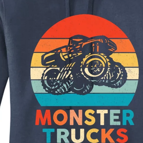 Monster Truck And Adults Cool Gift Women's Pullover Hoodie