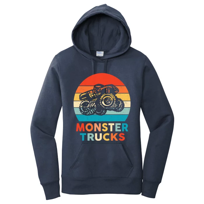 Monster Truck And Adults Cool Gift Women's Pullover Hoodie